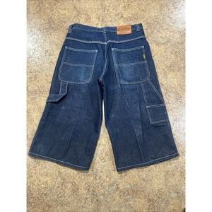 Vintage Y2k Von Dutch Baggy Denim Shorts Size 32 Jorts Kustommade Carpenter